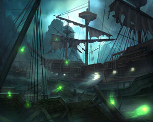 Ghost Ship of the Caribbean