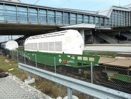 Castor Transport im Bahnhof SBB @ Basel