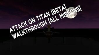 Roblox Official Aot Beta Wiki Fandom
