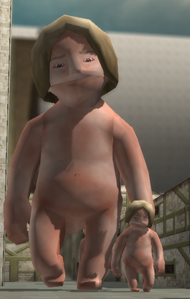 Small and biggest titan