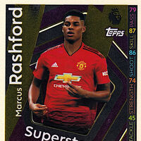 Marcus Rashford Superstar Limited Edition Mae 2018 19 Attax Cards Wiki Fandom