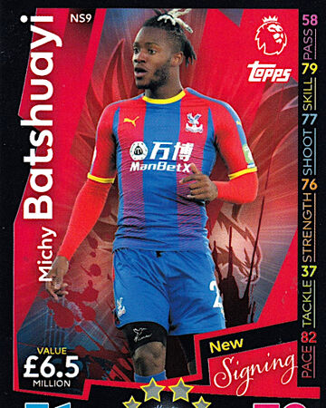 Michy Batshuayi New Signing Mae 2018 19 Attax Cards Wiki Fandom