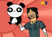 TDWT Chris mostra panda a DJ