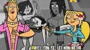 Geoff e Bridgette cantano