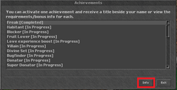 AchievementList