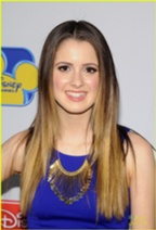 Blonde looking Laura Marano