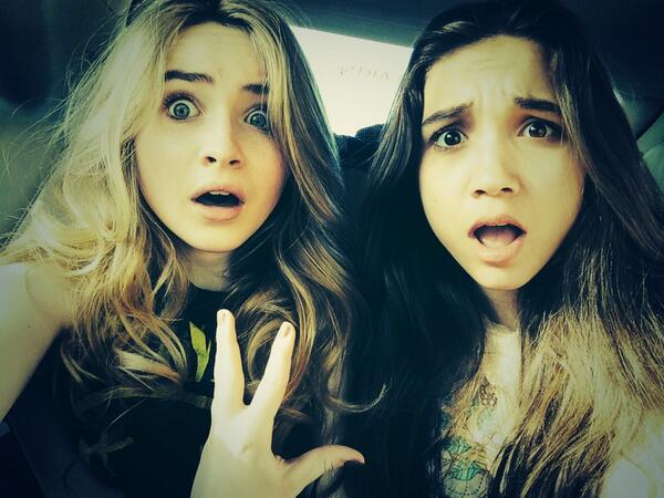 Image Sabrina Carpenter And Rowan Blanchard Austin And Ally Wiki 