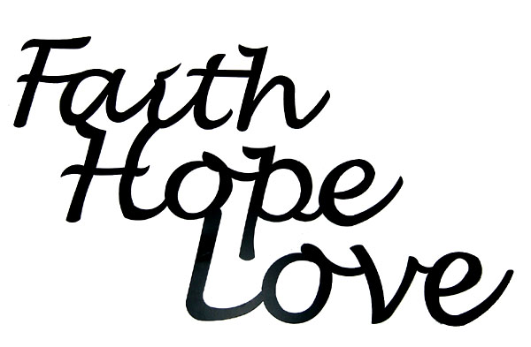 Image Metal Art Phrases Faith Hope Love Wall Decor Jpg Austin Faith Hope Love Wall Decor Jpg