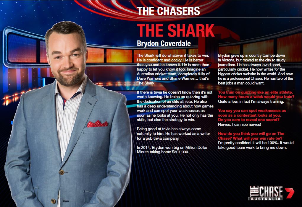 Image The Chase Australia P6.jpg Australian Game Shows Wiki FANDOM powered by Wikia