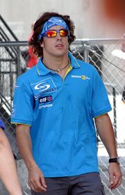 Alonso usgp 2004 pits