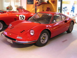 Red Ferrari Dino