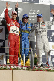 Bahrain 2006 podium