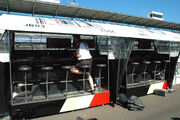 BAR pitwall
