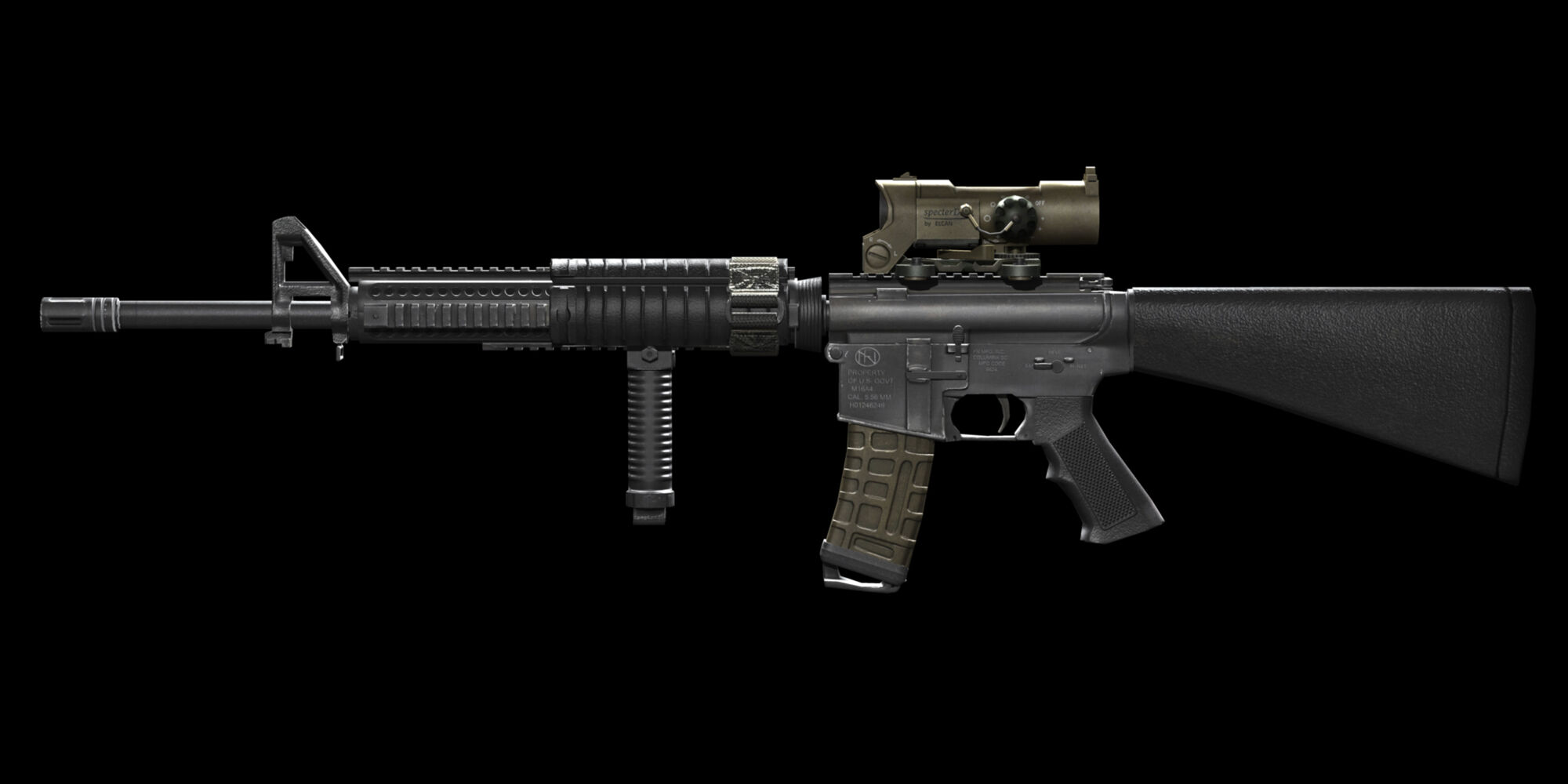 M16a4 pubg png фото 18