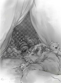 Emily sleeping with Lyra