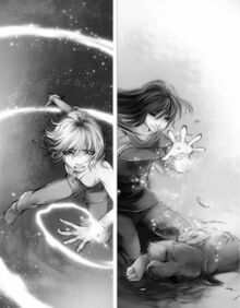 Emily and Adriane switch powers