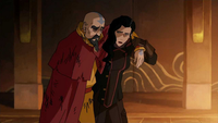 Asami soutient Tenzin