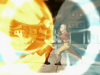 Duel Zuko et Aang