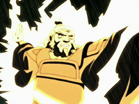 Iroh redirige les éclairs