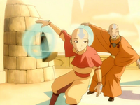 Aang et Gyatso