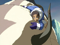 Katara aime Appa
