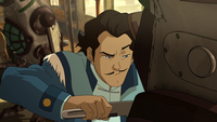 Varrick travaillant