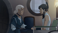 Katara aide Korra