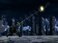 L'Homme Explosif attaque Aang