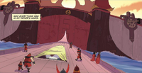 Fire Nation barricade