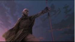 Aang standbeeld 2