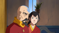 Pema comforting Tenzin