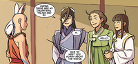 Aang meets Liling, Yaling, and Ru