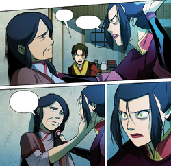 Azula bedroht Ursa