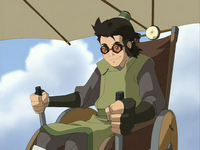 Teo while gliding