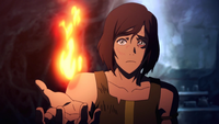Korra recognizing Toph
