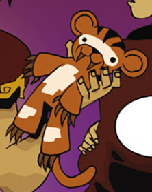Tiger monkey