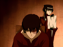 Zuko and Mai in prison