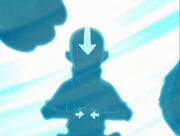 Aang in the iceberg