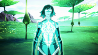 Raava and Korra reconnect