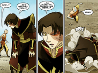 Zuko collapses