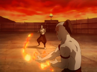 Agni Kai between Zhao and Zuko