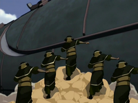 Terra Team attacking