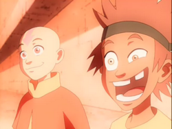 Jonge Bumi and Aang