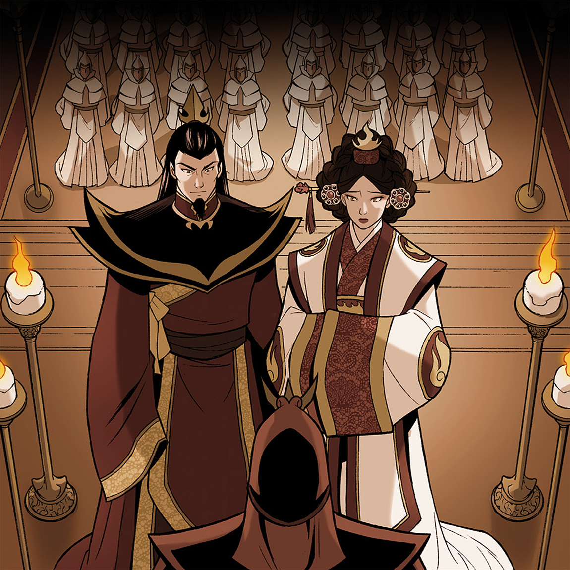 Ozai und Ursa heiraten