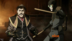 Hiroshi en Commandant