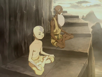 Aang clears his chakras