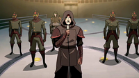 Amon with his Equalists