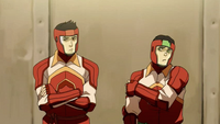 Mako and Bolin apologizing