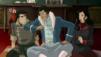 Bolin, Varrick, and Asami