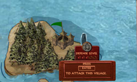 Barge Barrage village